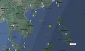 Сайт Flightradar упал и поднялся: борт Пелоси пошёл на Тайвань