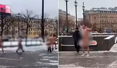 в питере мужчины получили по трое суток ареста за пробежку голышом по сенной площади - Сайт Газеты «Совершенно Секретно»