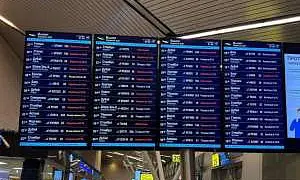 В Москве аэропорты семь часов не принимали и не отправляли рейсы из-за БПЛА