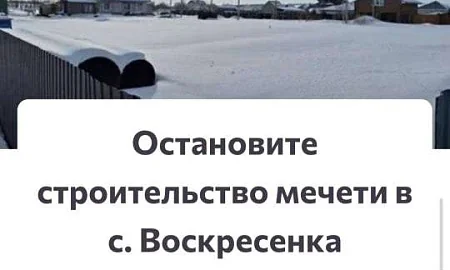 В селе Воскресенка (Самарской области) закрыли поликлинику и детский сад, но хотят построить мечеть для мигрантов