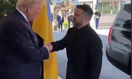 Зеленский опоздал на встречу с Трампом на 28 минут