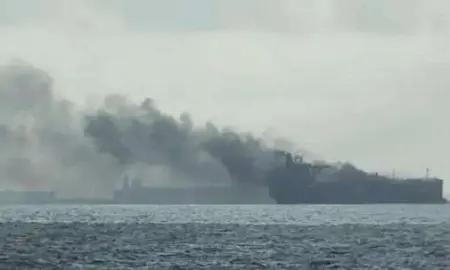 Беспилотник атаковал танкер «Эльбус» у берегов Турции