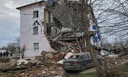 Подъезд жилого дома обрушился после взрыва газа в Тульской области. Есть пострадавшие