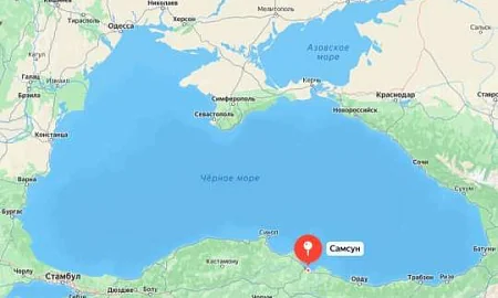 Неизвестный БПЛА упал на улицу в турецком городе Самсун, есть повреждения
