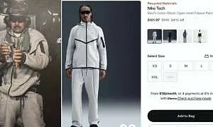 Продажи спортивного костюма Nike подскочили после публикации фотографий задержанного Мадуро