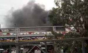 Пожару присвоен 2-ой ранг: в Ростове-на-Дону горит завод «Ростсельмаш» (ВИДЕО)