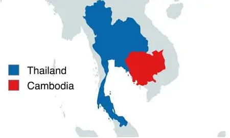На границе Таиланда и Камбоджи начались боевые столкновения, погиб военный