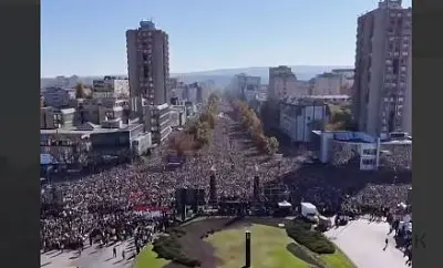 акция в годовщину трагедии в сербии собрала 39 тыс человек - Сайт Газеты «Совершенно Секретно»