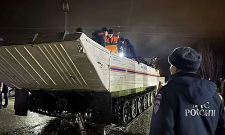 Под Томском из-за паводка затопило деревню. Минимум 73 человека эвакуированы 