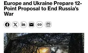 Киев и ЕС готовят предложение из 12 пунктов по прекращению конфликта на Украине
