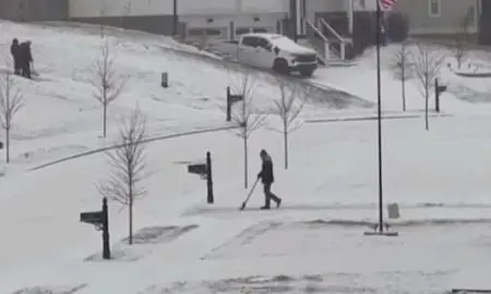 В США из-за снежной бури без электричества остались около 770 тысяч человек