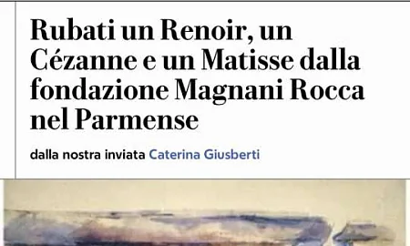 В Италии из частного музея похитили картины Ренуара, Матисса и Сезанна