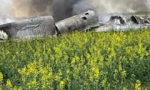В Ставропольском крае упал российский Ту-22М3