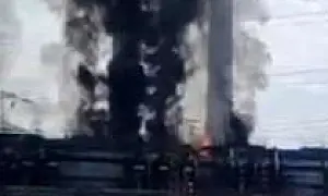 «Взорвался пятый блок»: в Ростовской области на Новочеркасской ГРЭС сильный пожар (ВИДЕО)