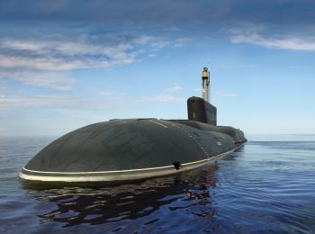 минобороны показало испытания подводного ракетоносца типа «борей»
