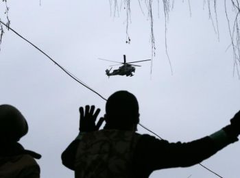 в донецкой области ополченцы сбивают вертолеты