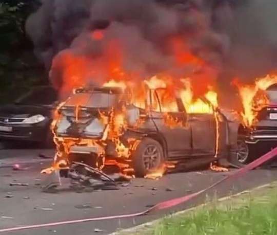 При подрыве BMW X3 в Балашихе погиб генерал-лейтенант армии РФ – СМИ