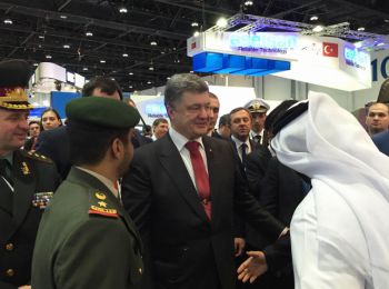 порошенко договорился о поставках оружия в украину из арабских эмиратов