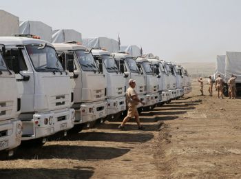 украинская таможня не пускает гуманитарный конвой из россии
