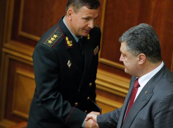 порошенко принял отставку министра обороны гелетея