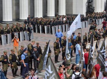 у верховной рады украины в ходе протестов произошел взрыв