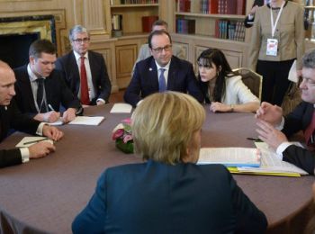 путин, порошенко, меркель и олланд решили встретиться в минске только после телефонного разговора
