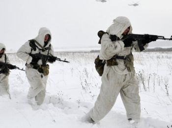 бывшие украинские разведчики тренируются на кавказе
