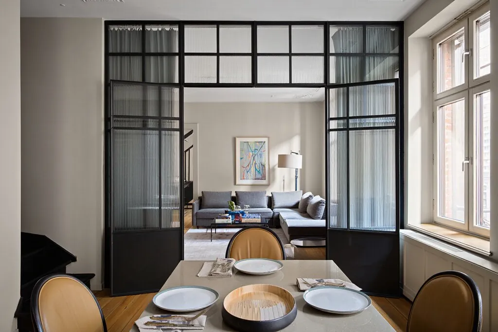 стеклянные перегородки