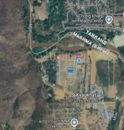 золотой треугольник на карте