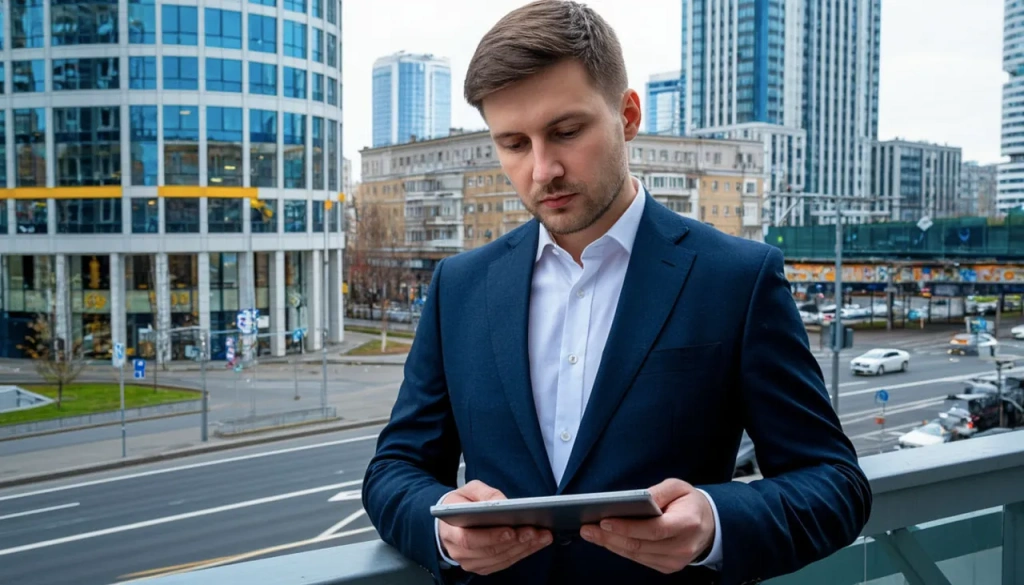 специалист анализирует глубину просмотра страниц сайта