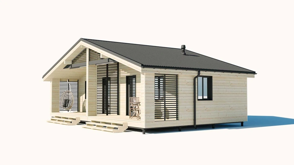 каркасный дом под ключ