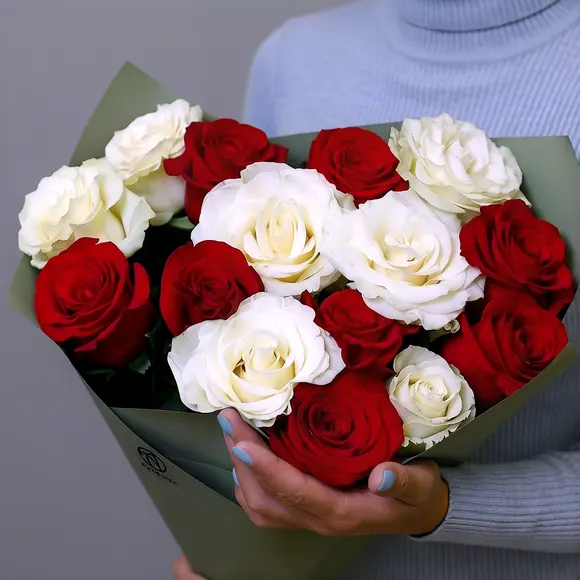 способы подарить цветы