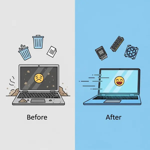 апгрейд ноутбука