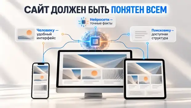 сайт должен быть понятен всем