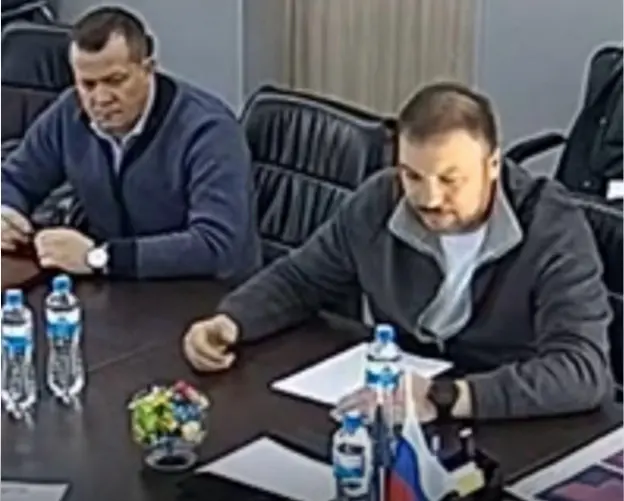 федутинов и купченко.webp делегация в составе «силового» звена холдинга - замглавы службы безопасности и исполнительного директора