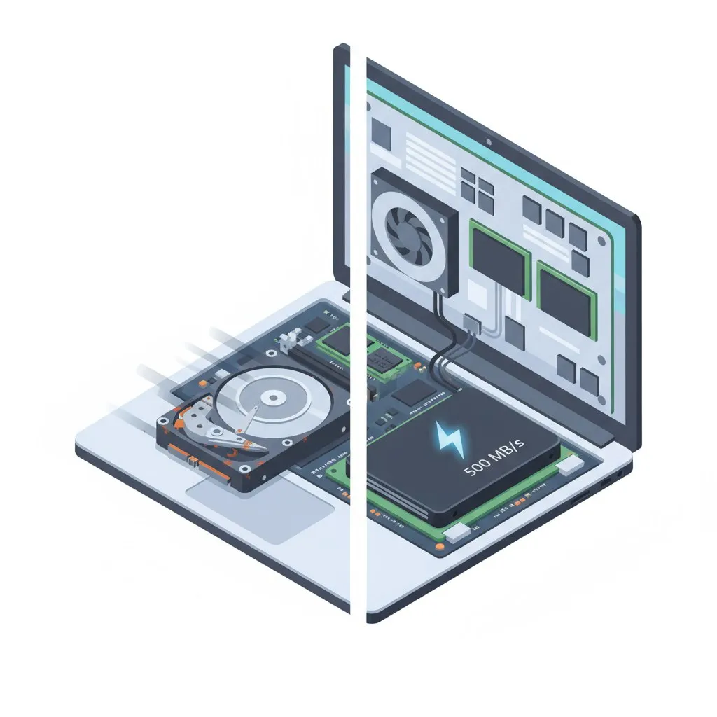 замена hdd на ssd