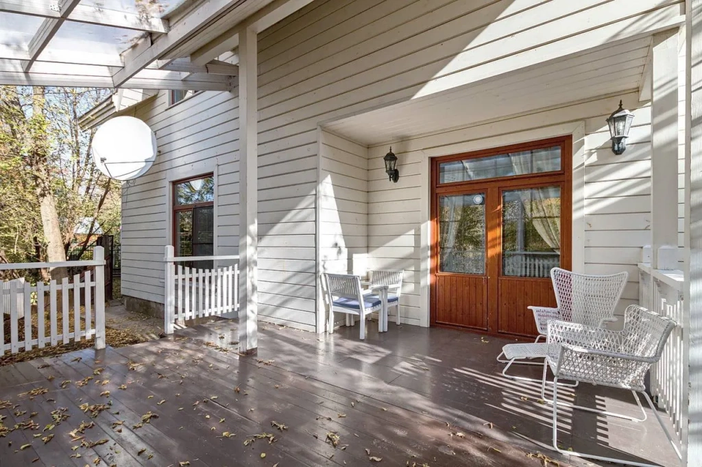 дом на участке № 43А