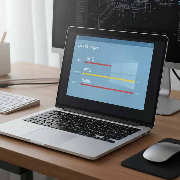 нагрев компьютерных компонентов