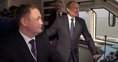 президент россии открыл железнодорожную ветку крымского моста