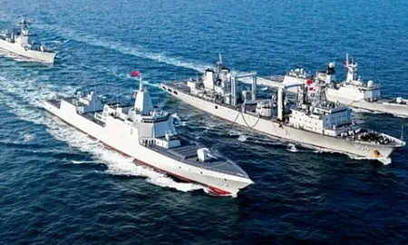 Китай объявил о проведении морской спецоперации у берегов Тайваня