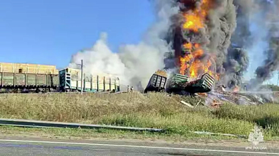 18 вагонов с топливом сошли с рельсов в смоленской области - Сайт Газеты «Совершенно Секретно»