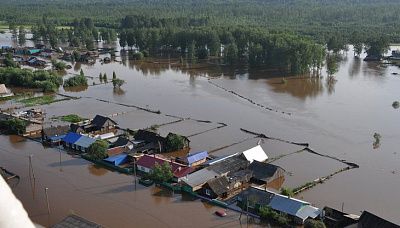более 700 домов пострадали от паводка в иркутской области