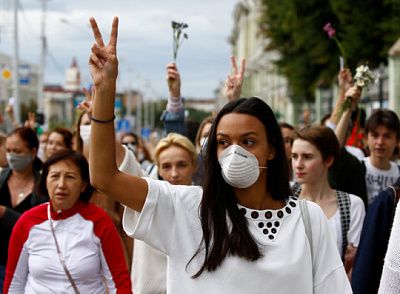 в белоруссии возобновились акции протеста
