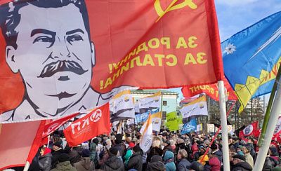 за референдум, против узурпации власти: в москве прошел митинг патриотических сил россии
