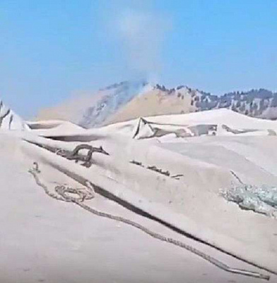 в афганистане разбился частный самолет, на борту которого находились двое россиян (видео)