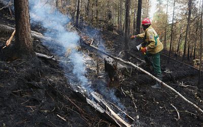 лесные пожары в якутии угрожают одной из гидроэлектростанций