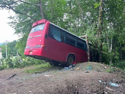 жесткая авария с автобусом на кубани: пострадали 16 человек