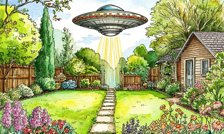 ПОЧЕМУ НЛО НЕ САДЯТСЯ В МОЁМ ОГОРОДЕ