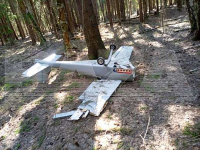 в подмосковье упал украинской беспилотник uj-22 airborn, на котором находилось 17 кг взрывчатки