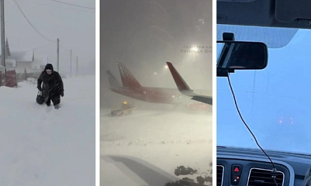 Из-за снежного коллапса в Татарстане и в Саратовской области перекрыли трассы